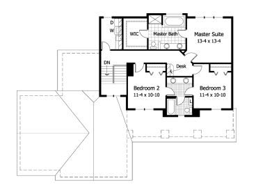 2nd Floor Plan, 023H-0100