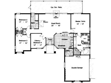 Floor Plan, 043H-0046