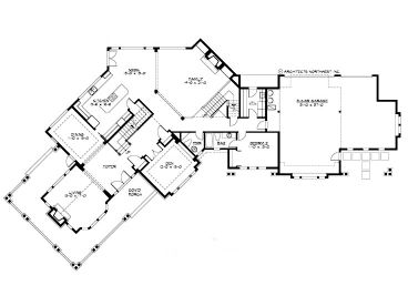 1st Floor Plan, 035H-0070