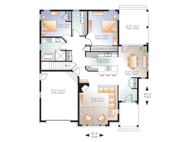 Floor Plan, 027H-0322
