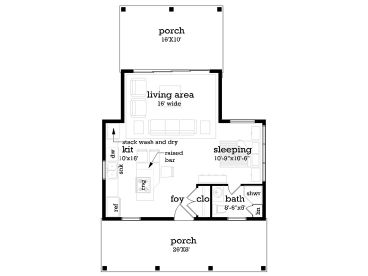 Floor Plan, 021H-0288