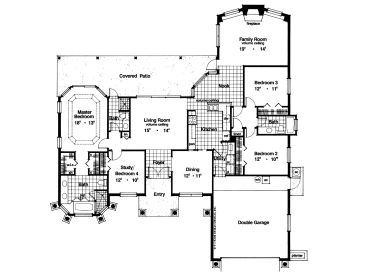 Floor Plan, 043H-0120