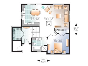 1st Floor Plan, 027H-0356