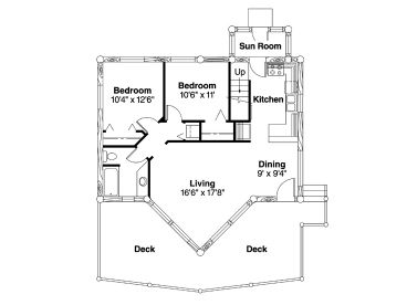 1st Floor Plan, 051L-0005