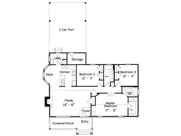 Floor Plan, 043H-0022