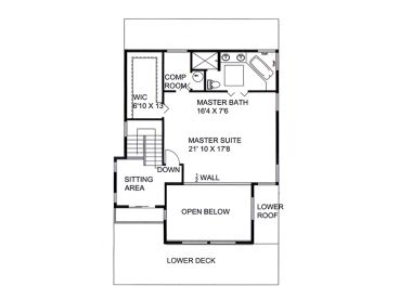 2nd Floor Plan, 012H-0227