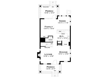 1st Floor Plan, 052H-0097