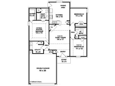 Floor Plan, 006H-0033