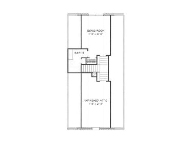 2nd Floor Plan, 008H-0043