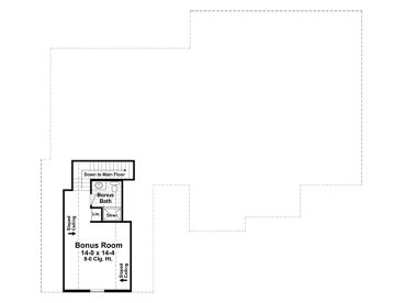 2nd Floor Plan 001H-0216
