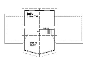 2nd Floor Plan, 032H-0082