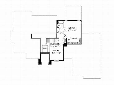 2nd Floor Plan, 020H-0082
