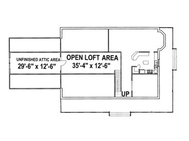 2nd Floor Plan, 012H-0008