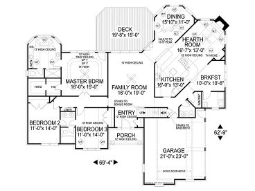 Floor Plan, 007H-0068