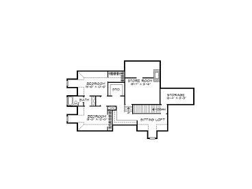 2nd Floor Plan, 008H-0023