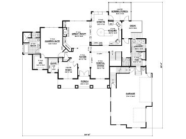 Floor Plan, 023H-0149