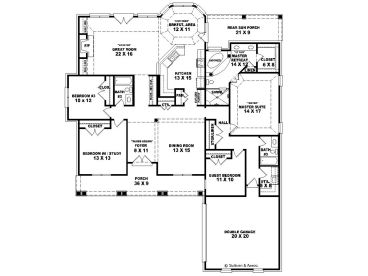 Floor Plan, 006H-0118