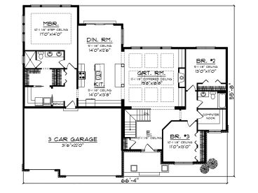 Floor Plan, 020H-0378