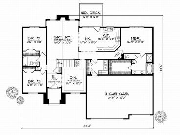 Floor Plan, 020H-0053