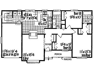 Floor Plan, 032H-0034