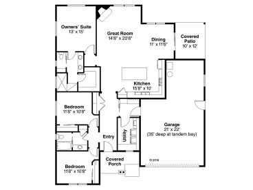 Floor Plan, 051H-0282