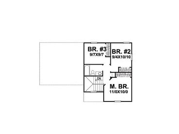 2nd Floor Plan, 016H-0049