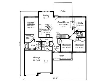 Floor Plan, 046H-0107