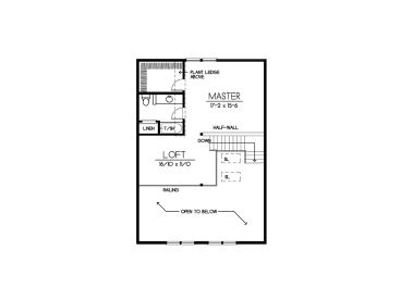 2nd Floor Plan, 026H-0113