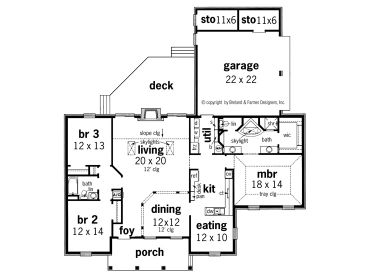 Floor Plan, 021H-0098
