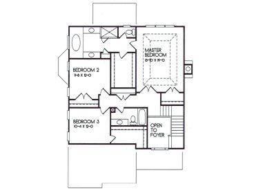 2nd Floor Plan, 045H-0044