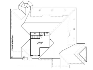 2nd Floor Plan, 035H-0073