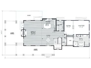 1st Floor Plan, 038H-0003