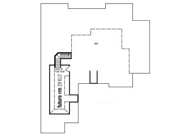 2nd Floor Plan, 021H-0116