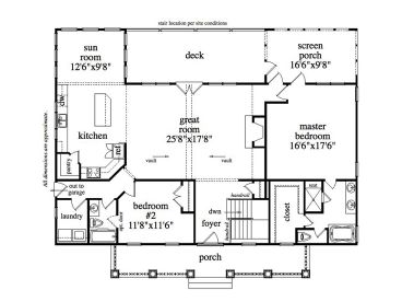 Floor Plan, 053H-0027