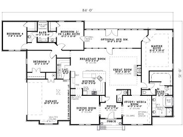 Floor Plan, 025H-0153