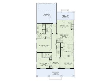 1st Floor Plan, 025H-0246