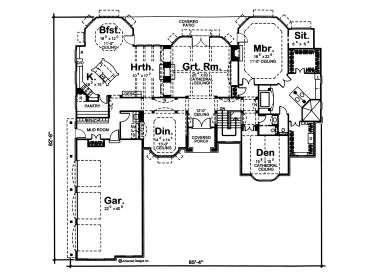 Floor Plan, 050H-0078