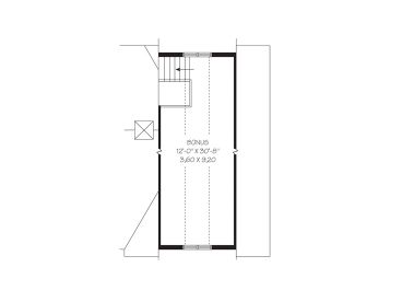 2nd Floor Plan, 027H-0324