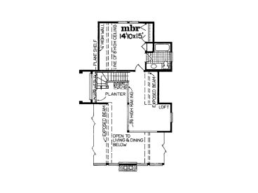 2nd Floor Plan, 032H-0025