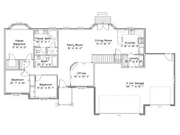 Floor Plan, 065H-0022