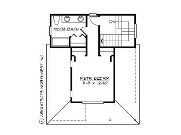 2nd Floor Plan, 035H-0050