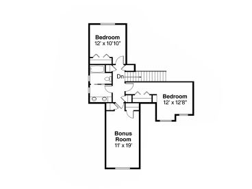2nd Floor Plan, 051H-0294