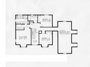 2nd Floor Plan, 018H-0008