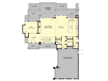 1st Floor Plan, 035H-0145