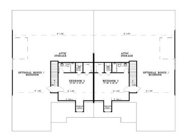 2nd Floor Plan, 025M-0027