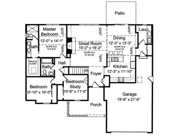 Floor Plan, 046H-0030