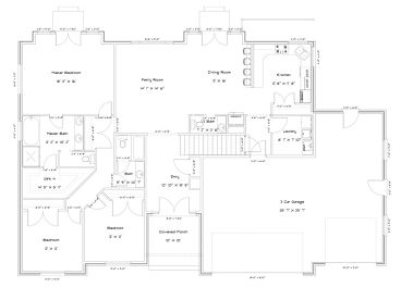 Floor Plan, 065H-0015