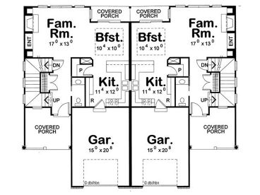1st Floor Plan, 031M-0035