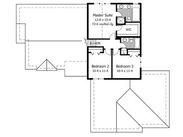 2nd Floor Plan, 023H-0009