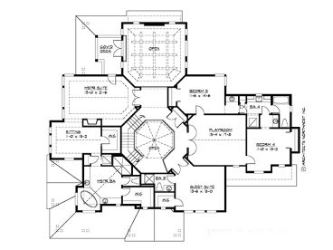 2nd Floor Plan, 035H-0069